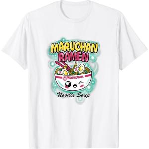image:imageMaruchan Ramen Noodle Soup Kawaii Bowl Retro Poster TShirtWhite