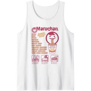 image:imageMaruchan Ramen Noodle Soup Preparation Steps Distressed Tank TopWhite