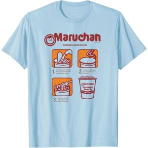 image:imageMaruchan Recommended Cooking Directions Poster TShirtBaby Blue