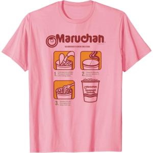 image:imageMaruchan Recommended Cooking Directions Poster TShirtPink