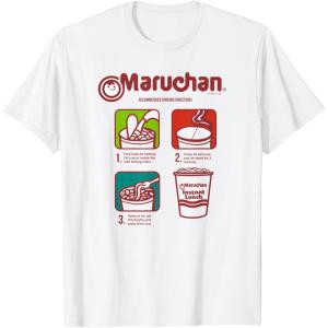 image:imageMaruchan Recommended Cooking Directions Symbols TShirtWhite