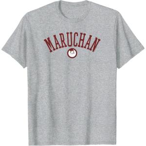 image:imageMaruchan Uni Style Classic Happy Face Logo TShirtHeather Grey