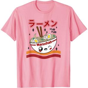 image:imageMaruchan Yum Yum Winking Noodle Bowl Poster TShirtPink