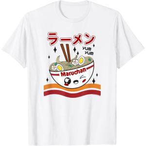 image:imageMaruchan Yum Yum Winking Noodle Bowl Poster TShirtWhite