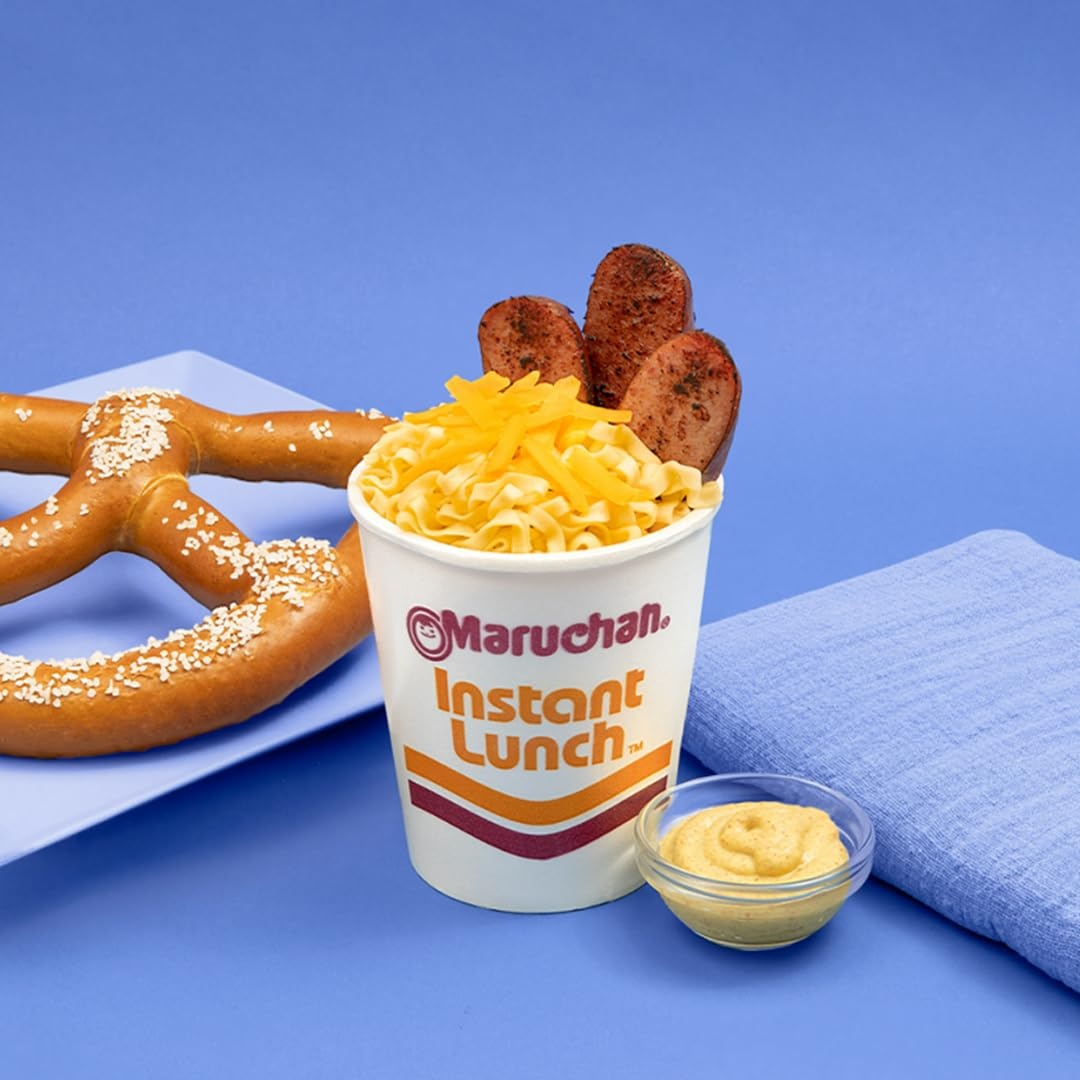 image:imageMaruchan Instant Lunch Ramen Noodles Flamin Hot Chicken Flavor JapaneseStyle Instant Noodle Soup Easy Meal Ready in 3 Minutes 225 Oz 12 PackCheddar Cheese Pack of 24