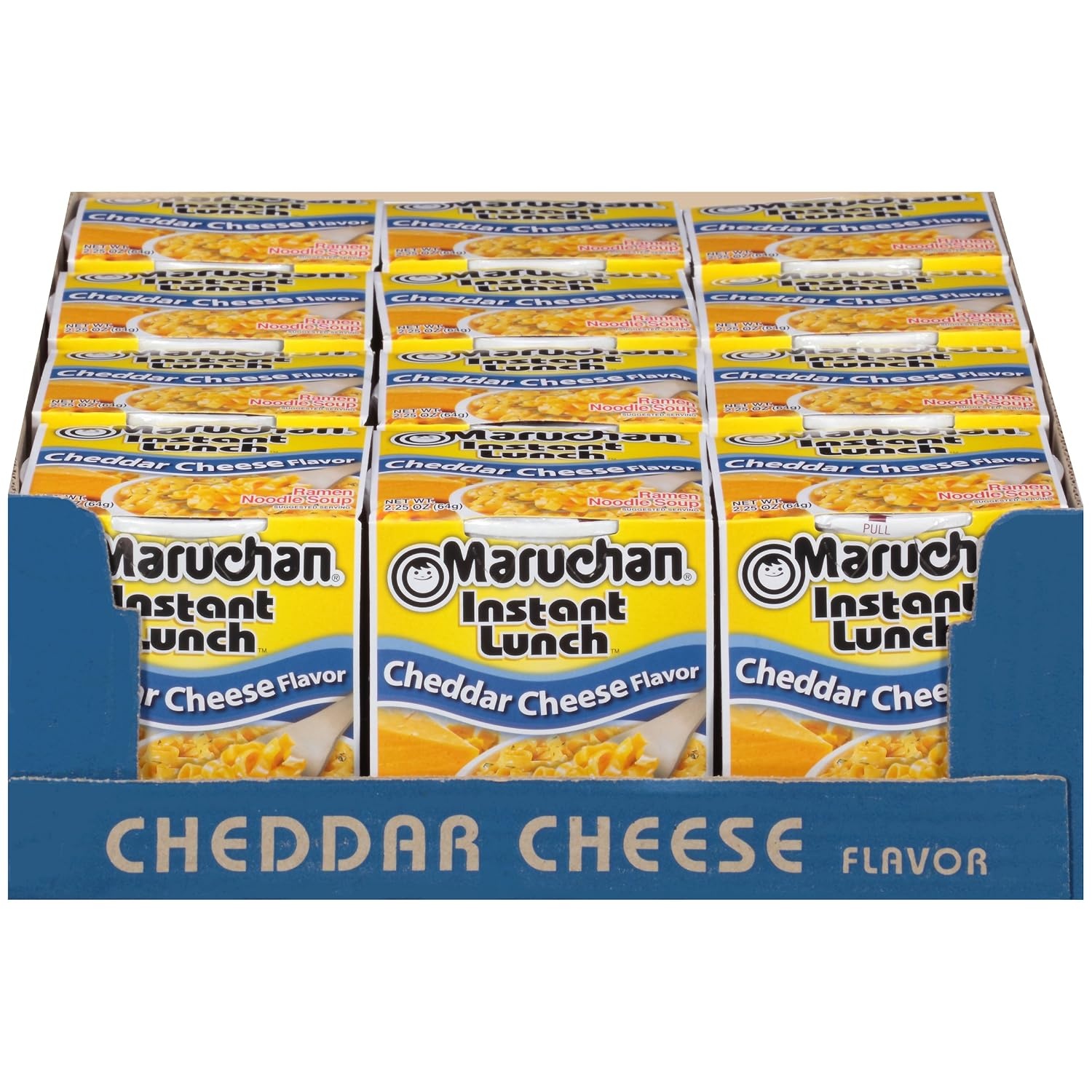 image:imageMaruchan Instant Lunch Ramen Noodles Flamin Hot Chicken Flavor JapaneseStyle Instant Noodle Soup Easy Meal Ready in 3 Minutes 225 Oz 12 PackCheddar Cheese Pack of 24