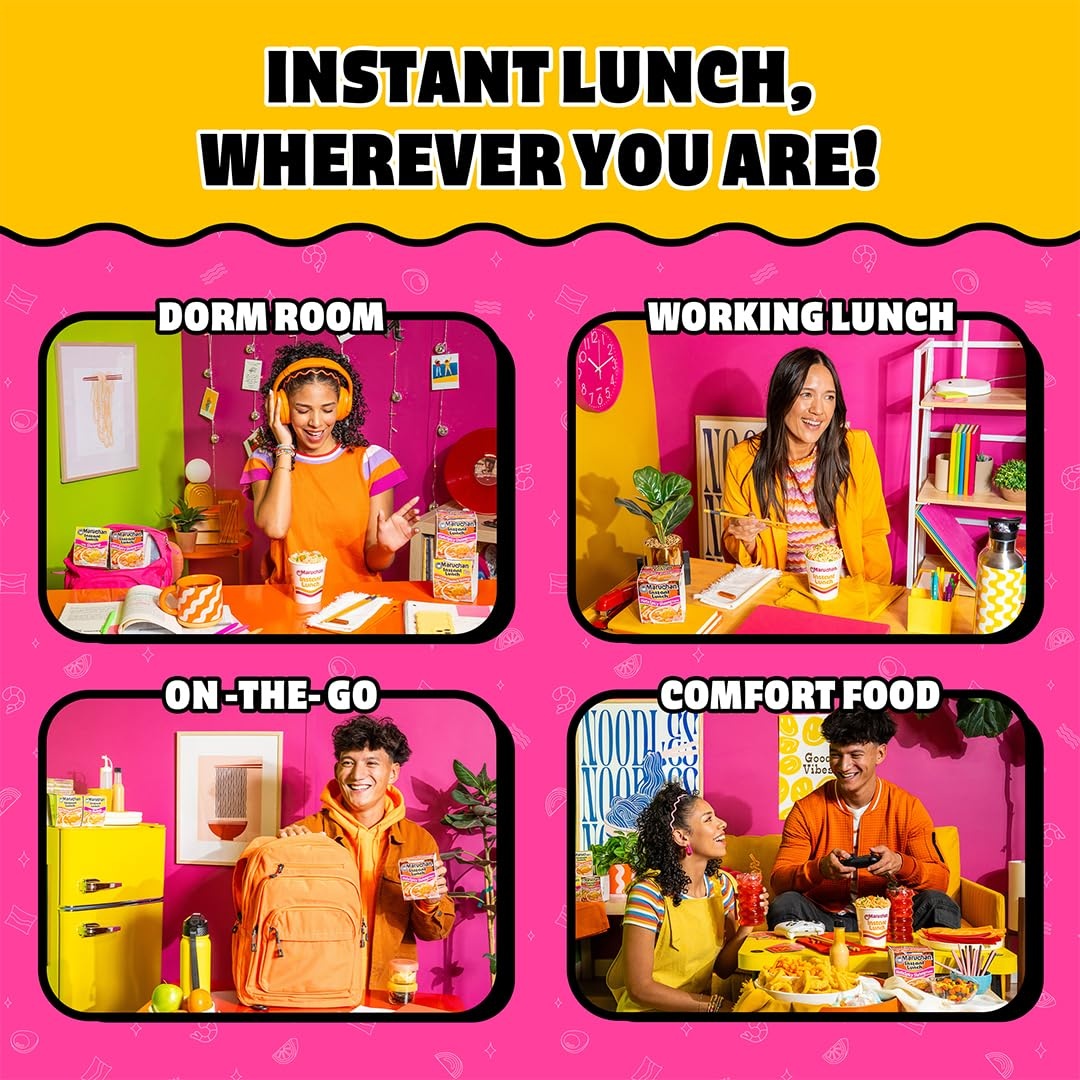 image:imageMaruchan Instant Lunch Ramen Noodles Flamin Hot Chicken Flavor JapaneseStyle Instant Noodle Soup Easy Meal Ready in 3 Minutes 225 Oz 12 PackHot Spicy Shrimp Pack of 24