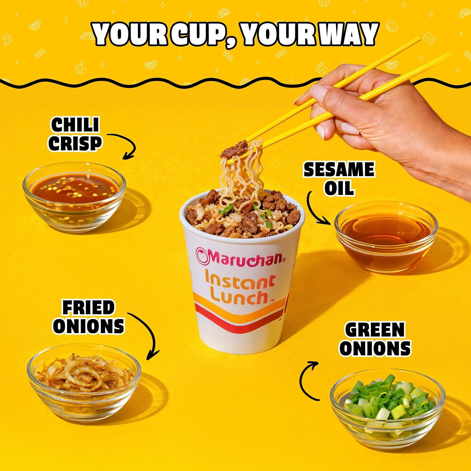 image:imageMaruchan Instant Lunch Ramen Noodles Flamin Hot Chicken Flavor JapaneseStyle Instant Noodle Soup Easy Meal Ready in 3 Minutes 225 Oz 12 PackHot Spicy Beef