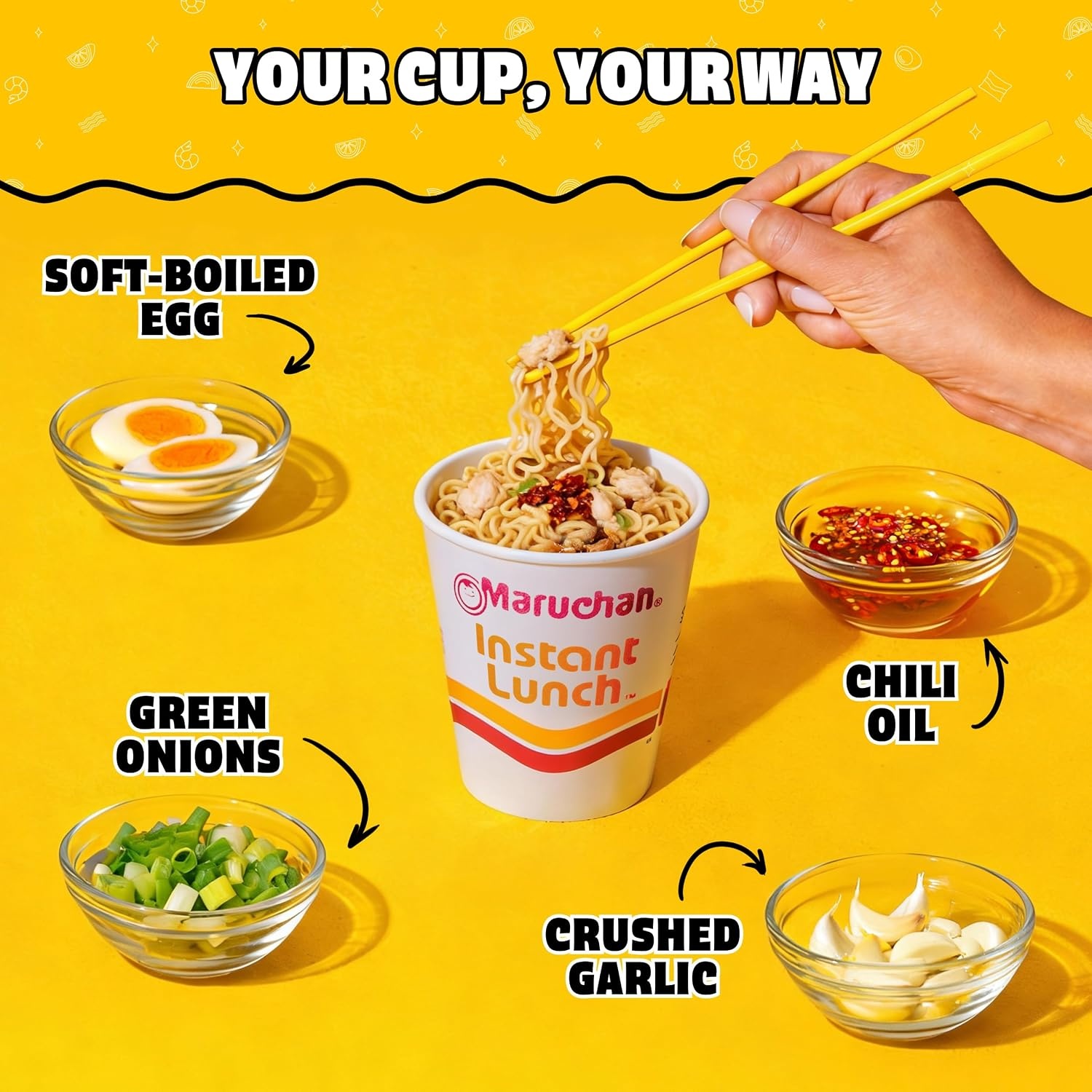image:imageMaruchan Instant Lunch Ramen Noodles Flamin Hot Chicken Flavor JapaneseStyle Instant Noodle Soup Easy Meal Ready in 3 Minutes 225 Oz 12 PackHot Spicy Chicken
