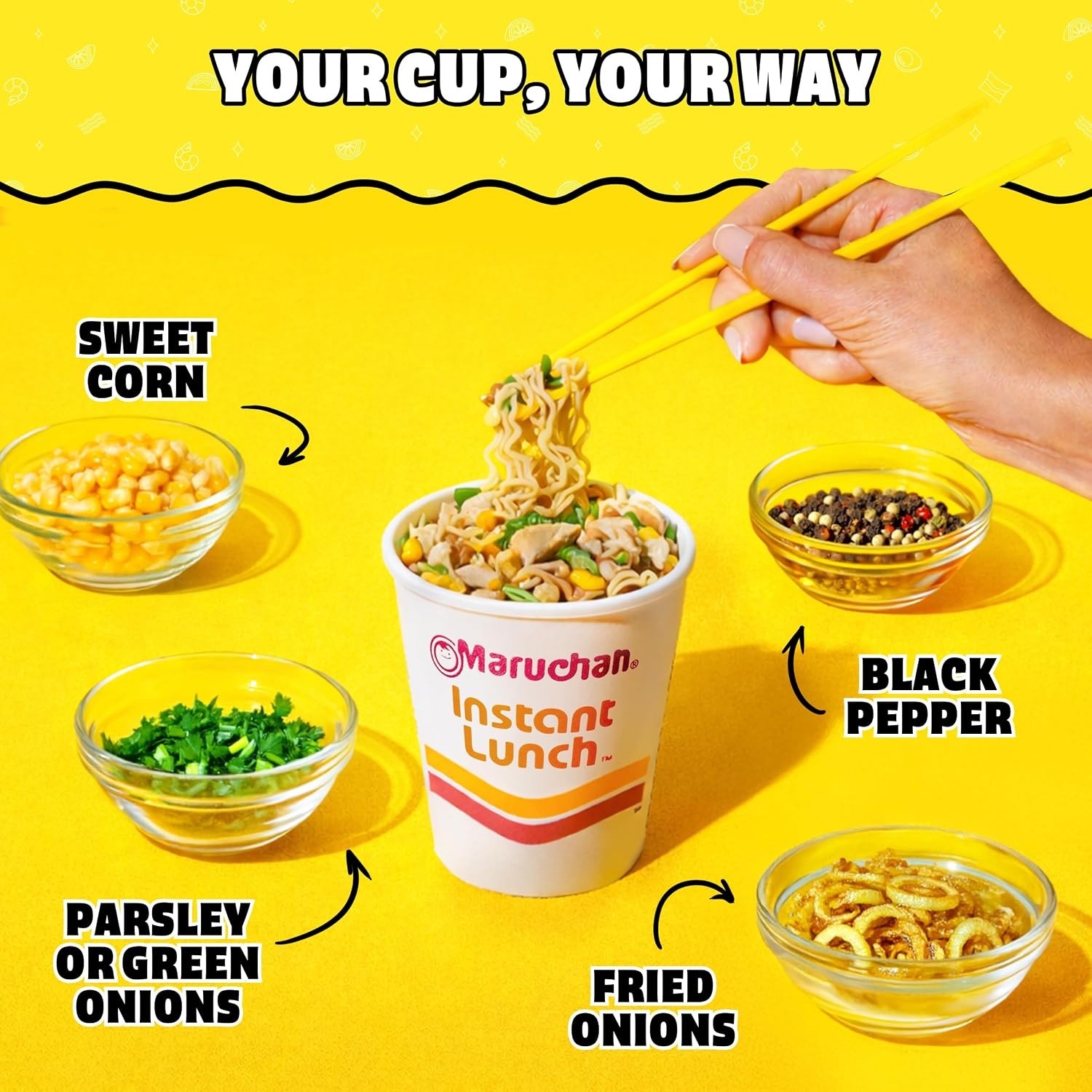 image:imageMaruchan Instant Lunch Ramen Noodles Flamin Hot Chicken Flavor JapaneseStyle Instant Noodle Soup Easy Meal Ready in 3 Minutes 225 Oz 12 PackRoast Chicken